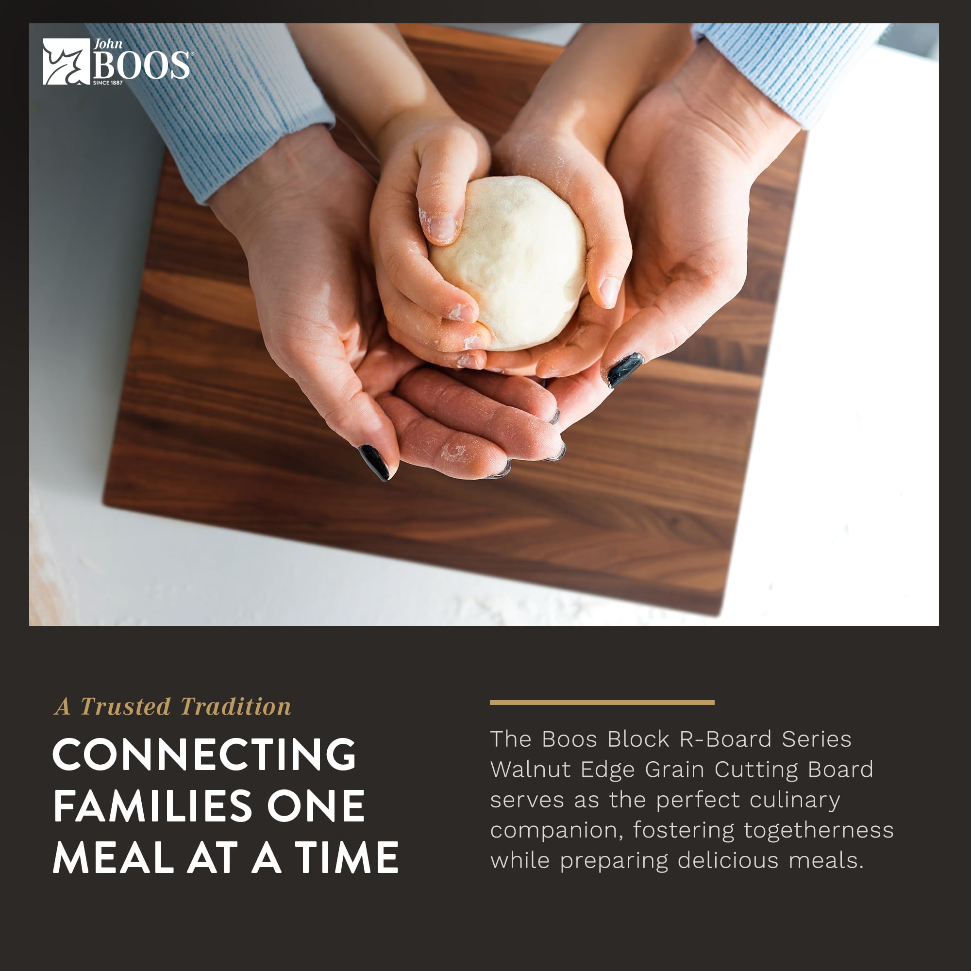 John Boos Block R-Board Reversible Walnut Wood Cutting Board 24x18x1.5 Inch - Premium Kitchen Chopping Board for Meat, Vegetables & Food Prep - Perfect for Home Chefs & Professional Kitchens