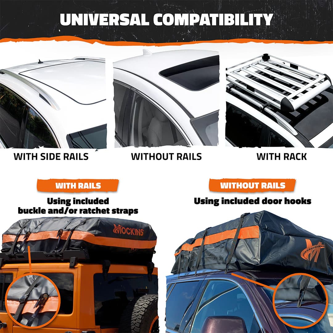 30 Cu Ft Rooftop Cargo Carrier Bag 60