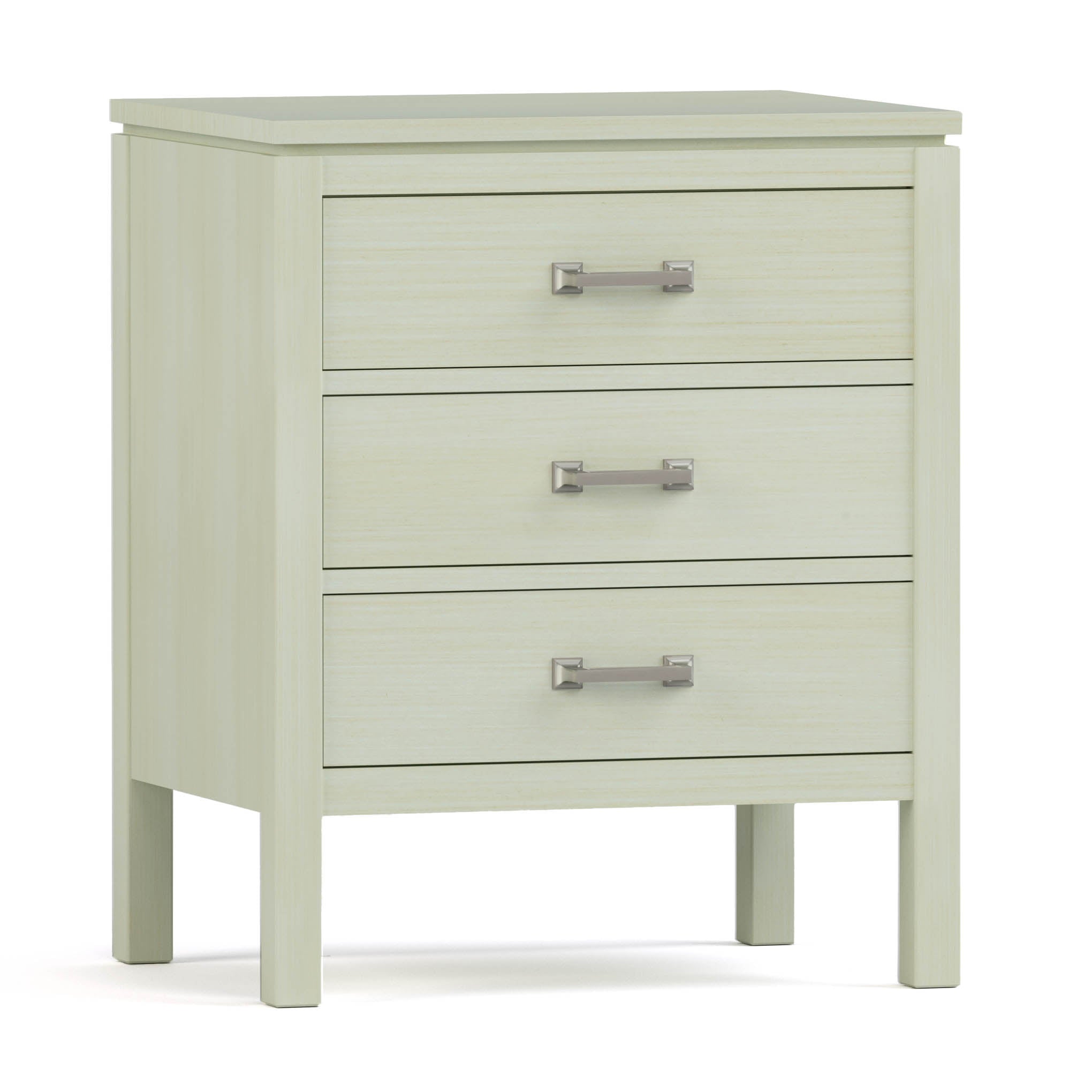 Dwyer 3-Drawer Nightstand - Modern Bedside Table with Storage for Bedroom, Living Room & Office - Wooden Night Stand with Smooth Gliding Drawers