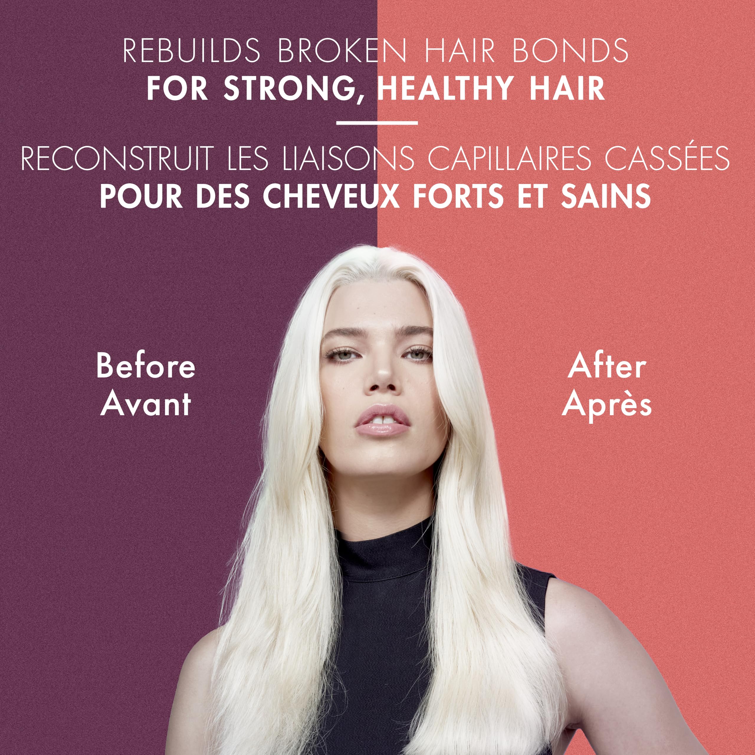 Nexxus Bond Repair Shampoo, Conditioner & Treatment Bundle - 3 Piece Set with Keratin Protein & Amino Acids for Damaged Hair - Salon Quality Hair Care for Dry, Frizzy, Color-Treated & Chemically Processed Hair - Perfect for Daily Use & Professional Salon Results at Home