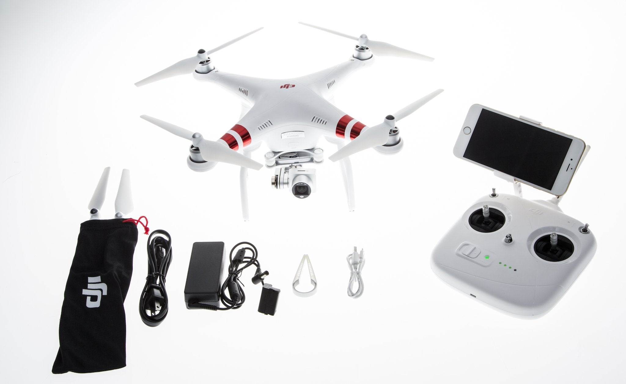 Refurbished DJI Phantom 3 Standard Drone with HD Camera - Perfect for Aerial Photography, Videography & Outdoor Adventures