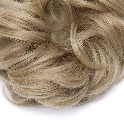 Messy Bun Hair Extension for Curly Hair - Clip-in Updo Hairpiece for Women | Perfect for Weddings, Parties & Everyday Styling