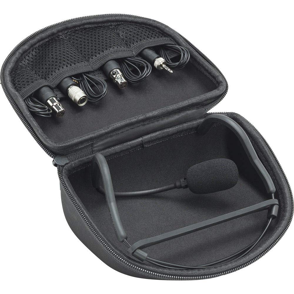 Samson QEx Professional Fitness Headset Microphone - Black | Wireless Bluetooth Headset for Gym, Running & Workouts | Sweatproof & Noise Cancelling Mic for Trainers & Fitness Instructors