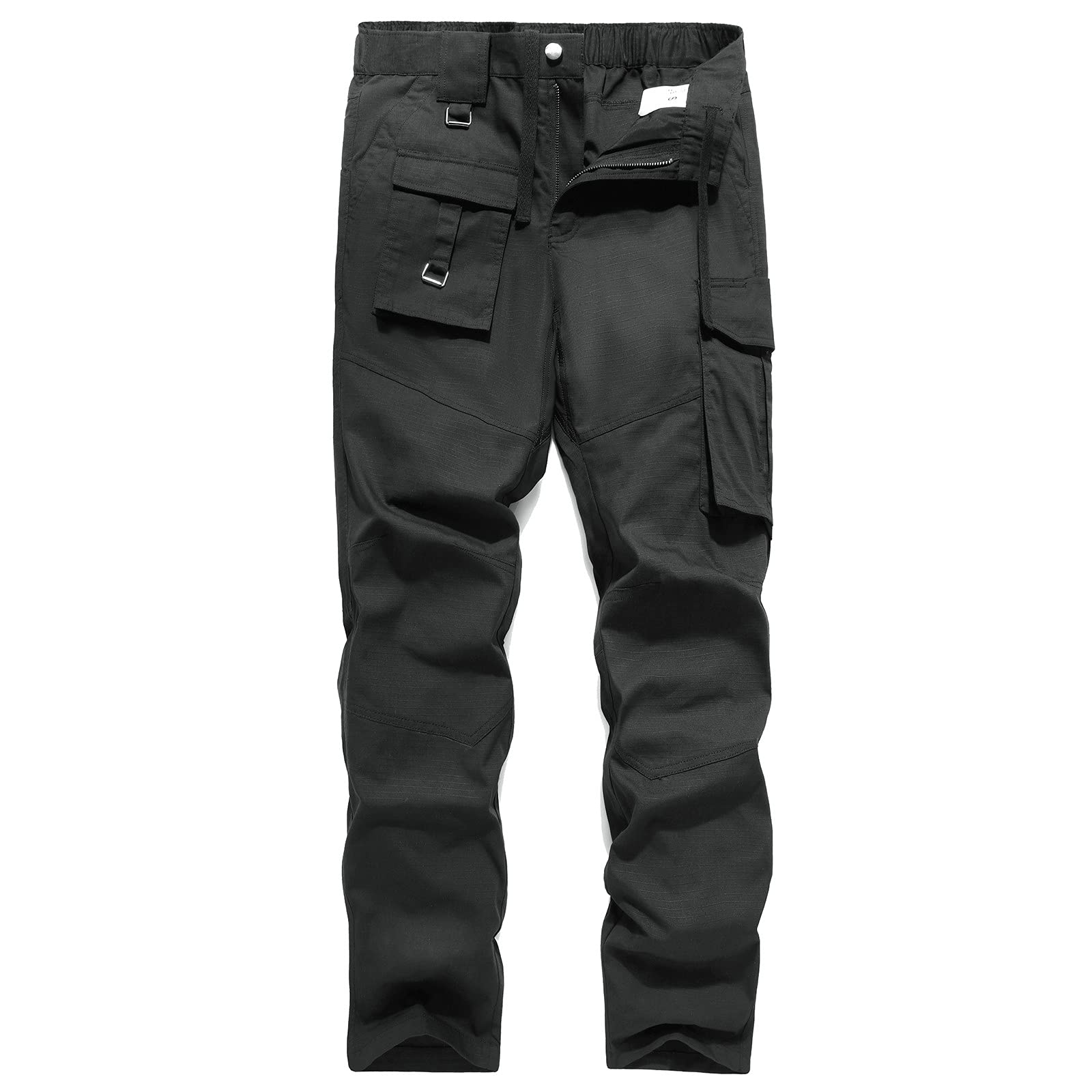 Men's Tactical Cargo Jogger Pants - Athletic Tapered Sweatpants with Multiple Pockets for Gym, Hiking & Outdoor Activities | Durable Utility Trousers for Workouts & Casual Wear