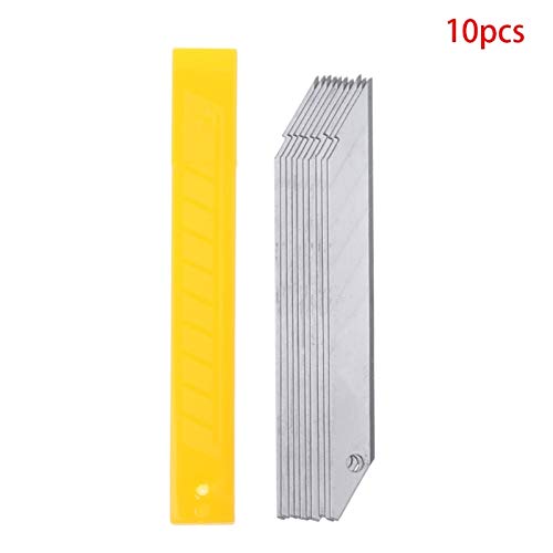 10Pcs/Box 30 Degree Precision Trimmer Blades - Stainless Steel Utility Knife Replacement Blades for Sculpting, Carving & Crafting - Perfect for DIY Projects, Woodworking & Art Creations