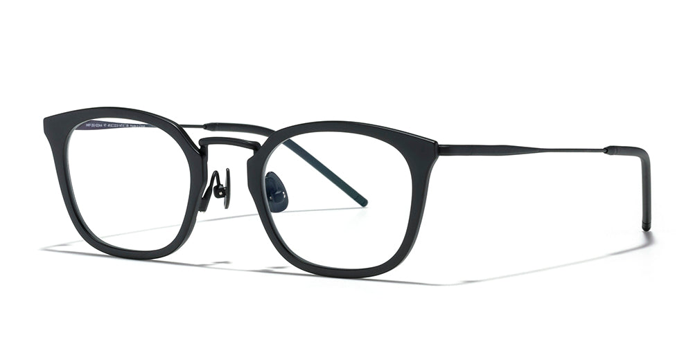JINS x Takagi Takuya 023 Eyeglasses - Stylish Unisex Frame with Blue Light Blocking - Perfect for Work, Gaming & Digital Eye Strain Relief
