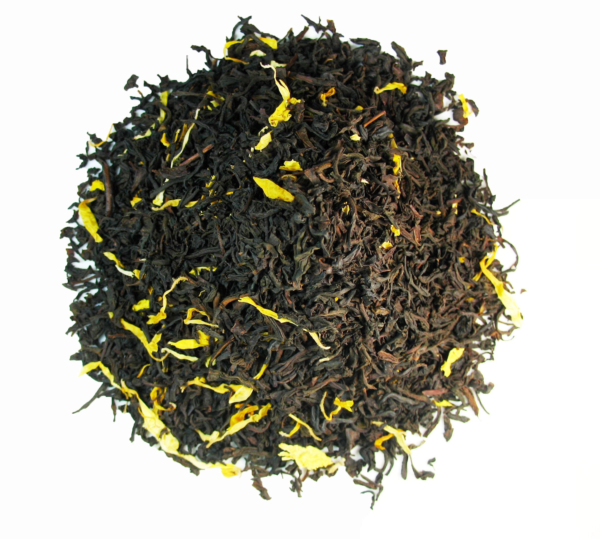 Premium Buttered Rum Tea Blend - Toasted Coconut & Vanilla Beans Infused Black Tea - 1lb Bag - Perfect for Cozy Evenings & Holiday Gatherings