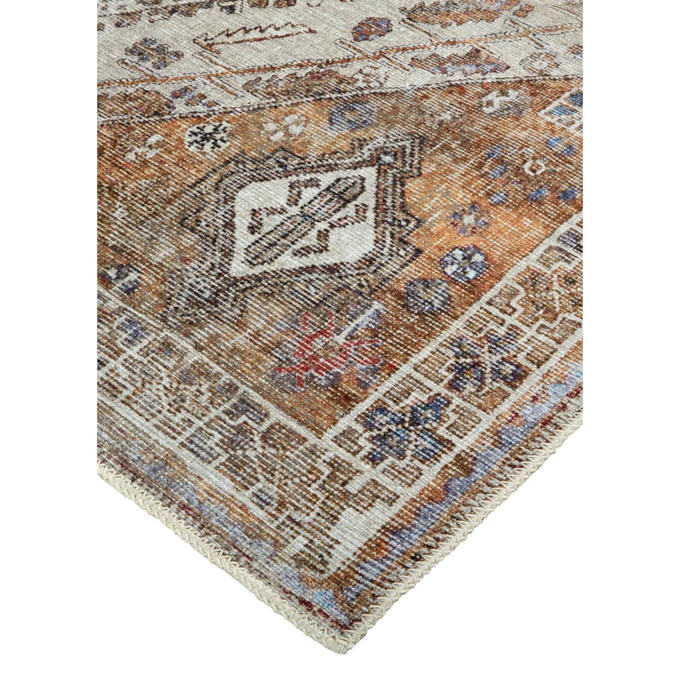 Percy Tan Rug - Premium Handmade Area Rug for Living Room, Bedroom & Home Decor | Soft & Durable Floor Carpet for Cozy Spaces