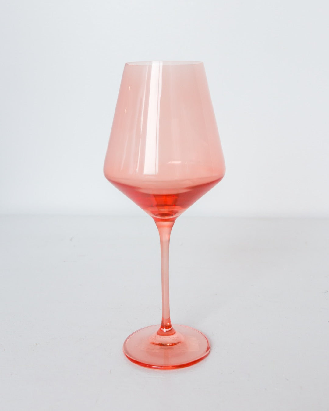 Elegant Estelle Wine Glass - Premium Single Stemware for Red & White Wine - Set of 1 (Multiple Colors Available) - Perfect for Dinner Parties, Romantic Dates & Wine Tasting Events