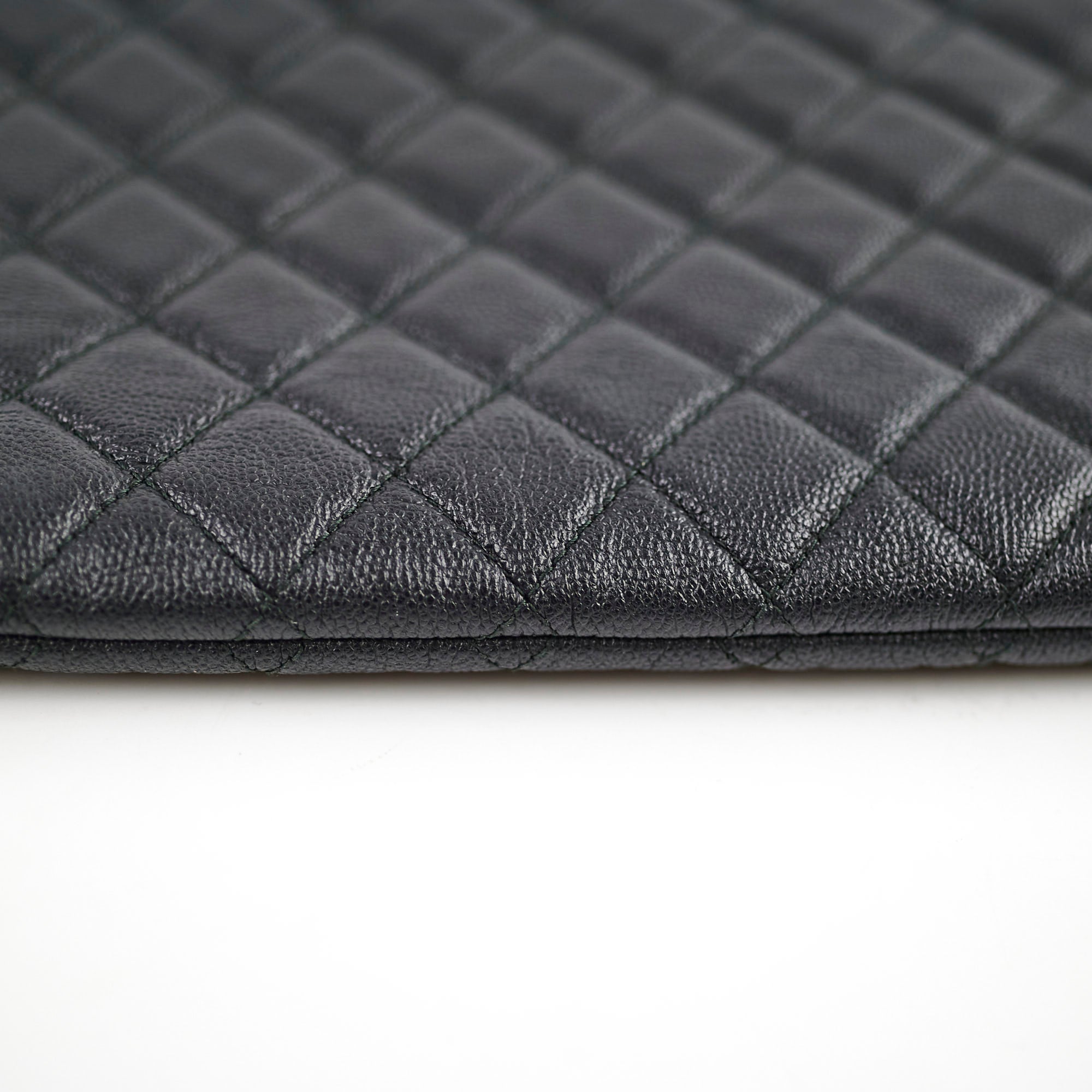 Chanel Boy Caviar Leather Large O Case Handbag - Black Luxury Crossbody Bag for Women | Perfect for Evening Parties, Date Nights & Special Occasions