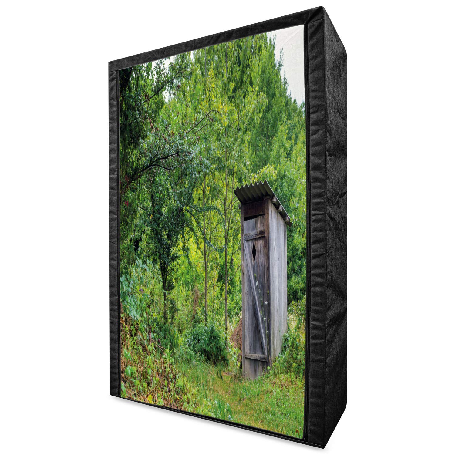 Ambesonne Portable Fabric Wardrobe - 42.5