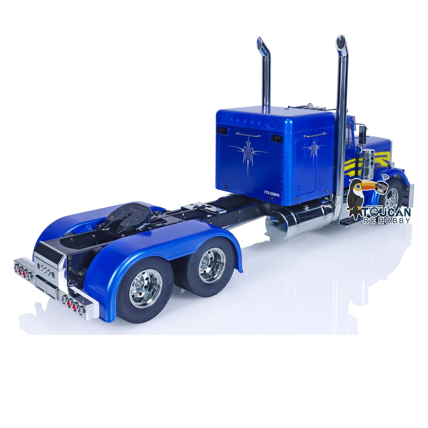 Tamiya 1/14 Scale 6x4 RC Tractor Truck - Remote Control PNP Model with ESC, Lights & Sound System - Ready-to-Run Hobby Vehicle for Off-Road Racing and Collection Display
