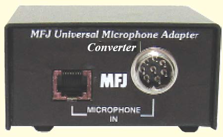 MFJ-1251 Universal Microphone Adapter - Converts 8-Pin Round to Modular Mic Connectors for Ham Radio, CB, and Studio Equipment - Perfect for Home Recording, Podcasting, and Professional Audio Setups