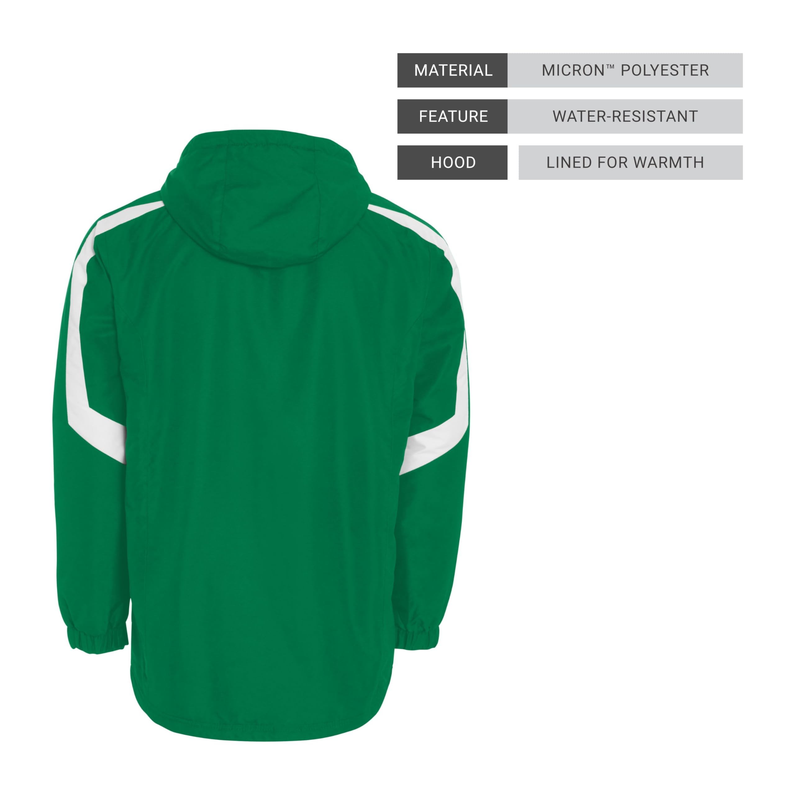 Holloway Water-Resistant Charger Jacket for Men - Lightweight Athletic Fit Windproof Outdoor Jacket for Hiking, Running & Travel