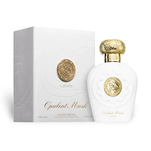 Lattafa Opulent Musk 100ml Eau de Parfum for Women - Long Lasting Floral Oriental Perfume | Perfect for Date Night, Office & Special Occasions