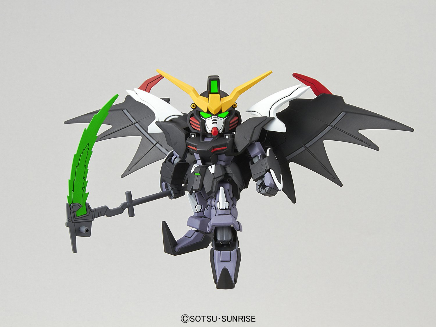 Bandai Hobby SD EX-Standard Gundam Deathscythe Hell EW Action Figure - Gundam Wing Endless Waltz Model Kit for Collectors & Display | Perfect for Anime Fans, Gundam Enthusiasts & Home Decor