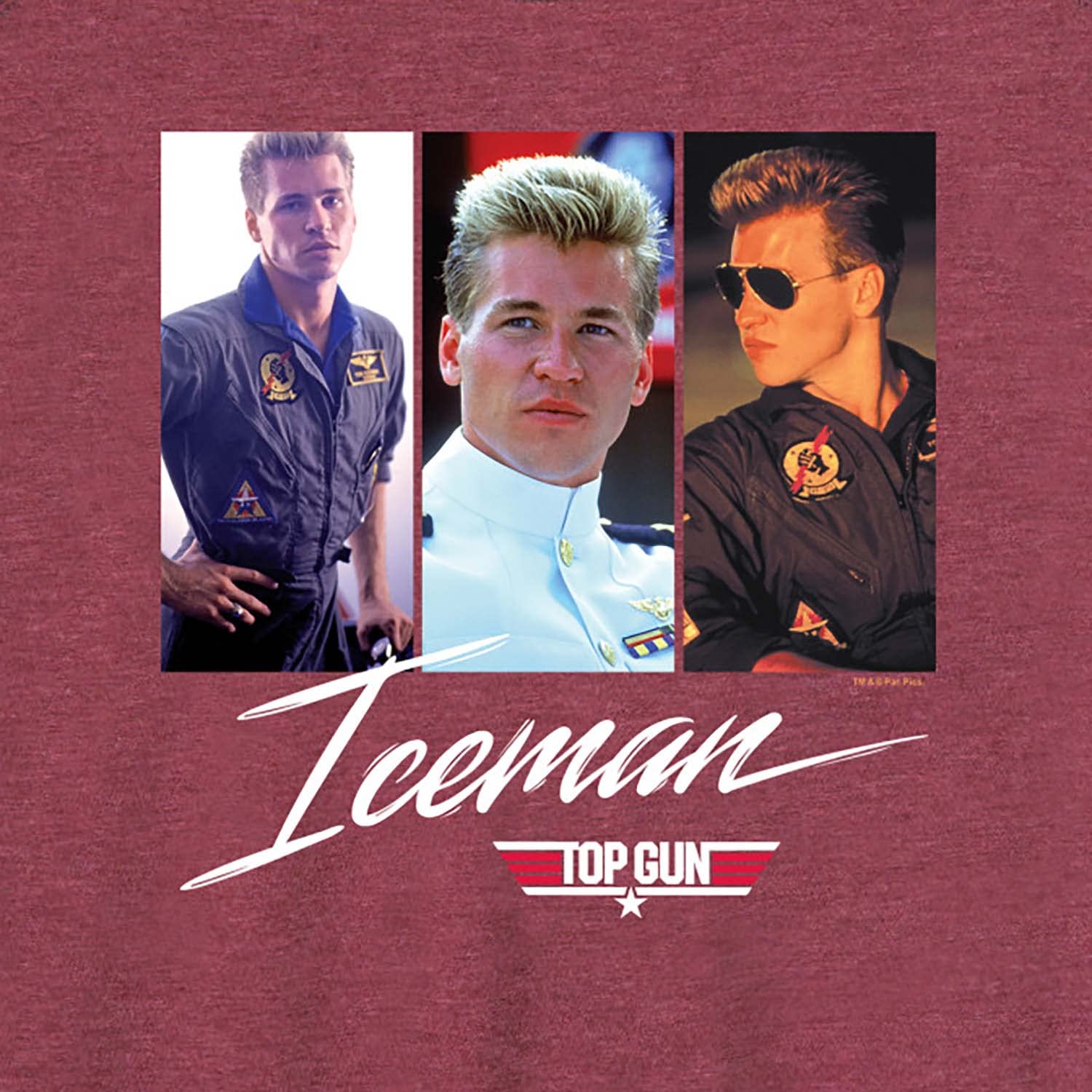 HYBRID APPAREL Top Gun Iceman Women's Racerback Tank Top - Soft & Comfortable Workout Shirt for Gym, Running & Casual Wear