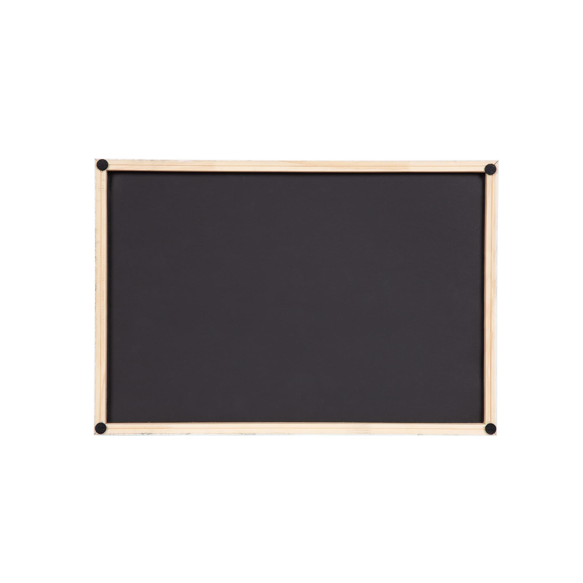 13x19 Inch Decorative Wood Ottoman Tray & Coffee Table Tray with Natural Wood Swatches - Perfect for Living Room Decor, Home Organization, and Serving Drinks