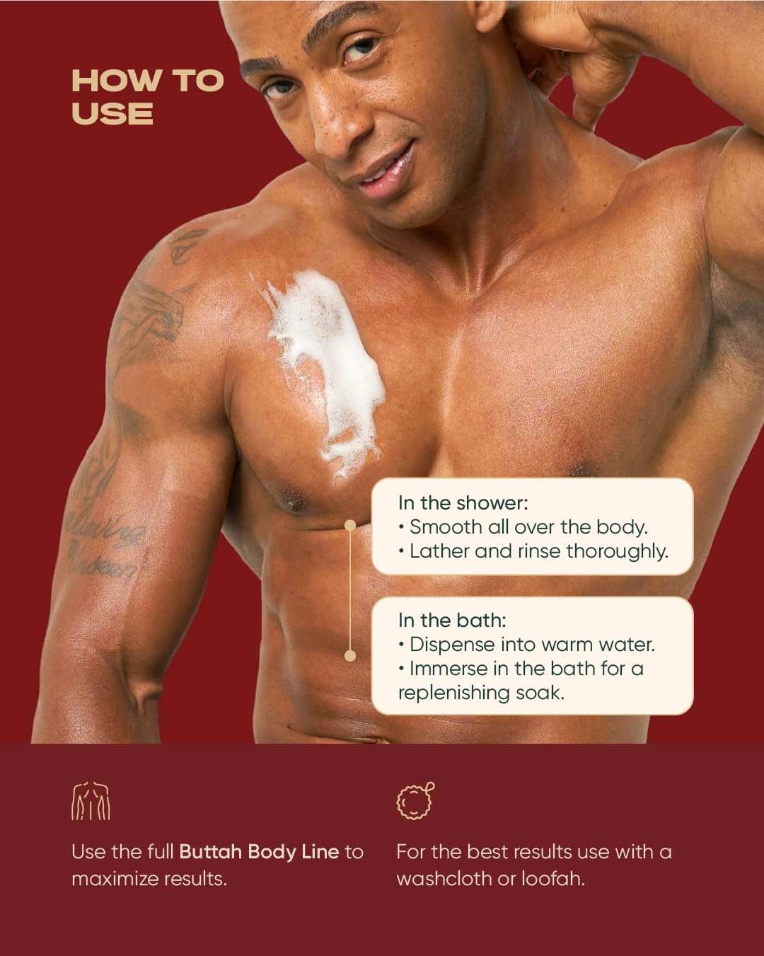 Buttah Skin by Dorion Renaud CocoShea Nourishing Body Wash 10oz - African Cocoa Butter & Natural Vitamins Body Cleanser for Men & Women - Hydrating Daily Shower Gel for Dry & Sensitive Skin - Black-Owned Skincare for Luxurious Bath & Self-Care Routine