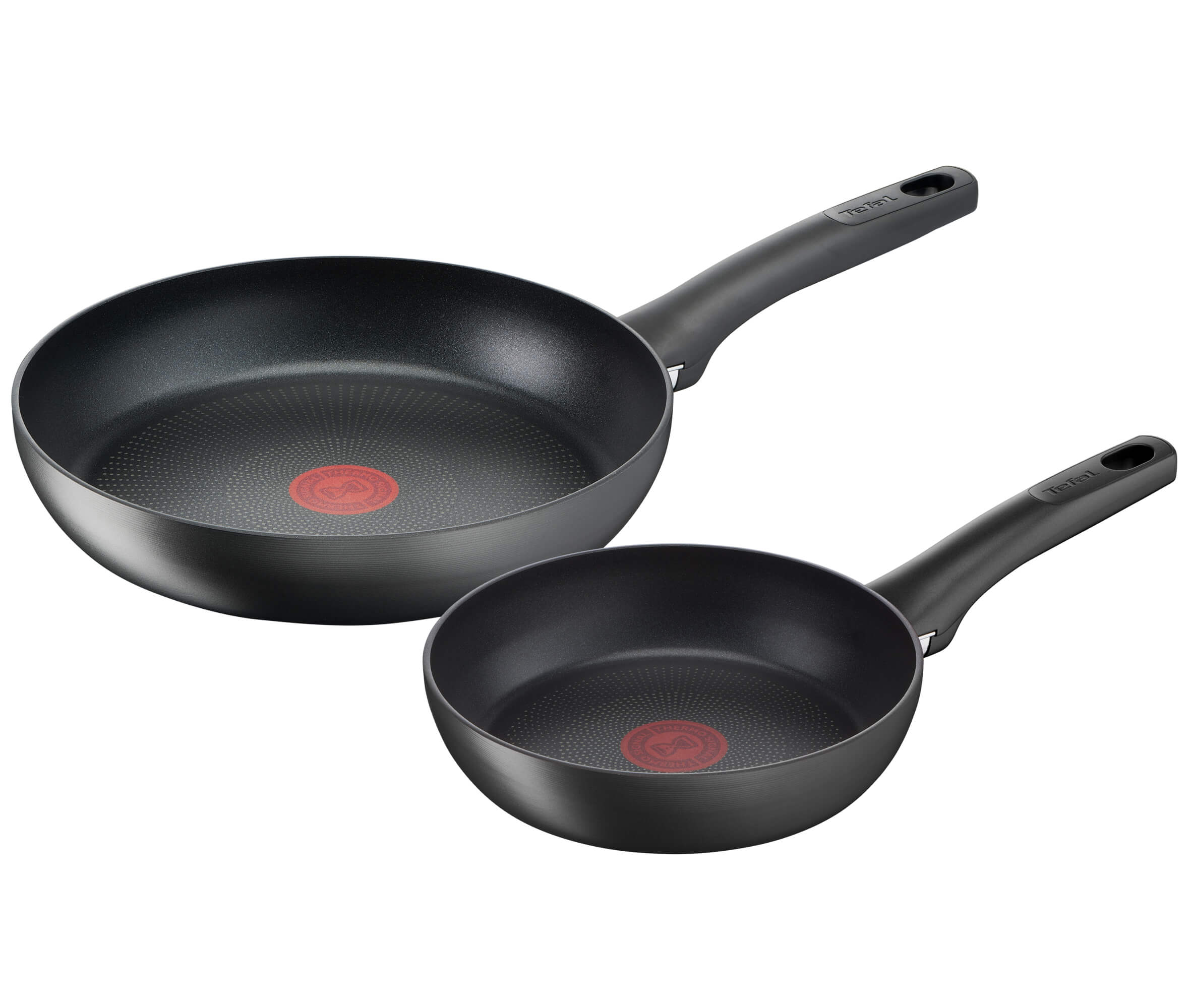Tefal Ultimate Non Stick Induction Frypan Set - 20cm & 26cm Twin Pack - Premium Cookware for Gas, Electric & Induction Stoves - Perfect for Frying, Searing & Sauteing at Home