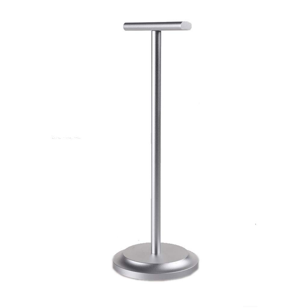 Universal Aluminum Alloy Gaming Headset Stand Holder - Durable Desk Organizer for Headphones & Earphones (Silver) | Perfect for Gaming Setup, Office & Home Workspace