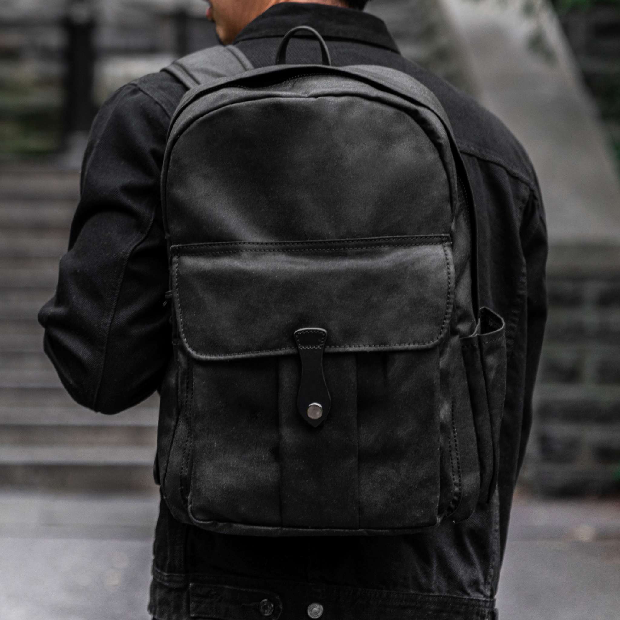 Adventure Pack - Durable & Lightweight Hiking Backpack for Outdoor Enthusiasts | Perfect for Camping, Travel & Daily Commute | Black