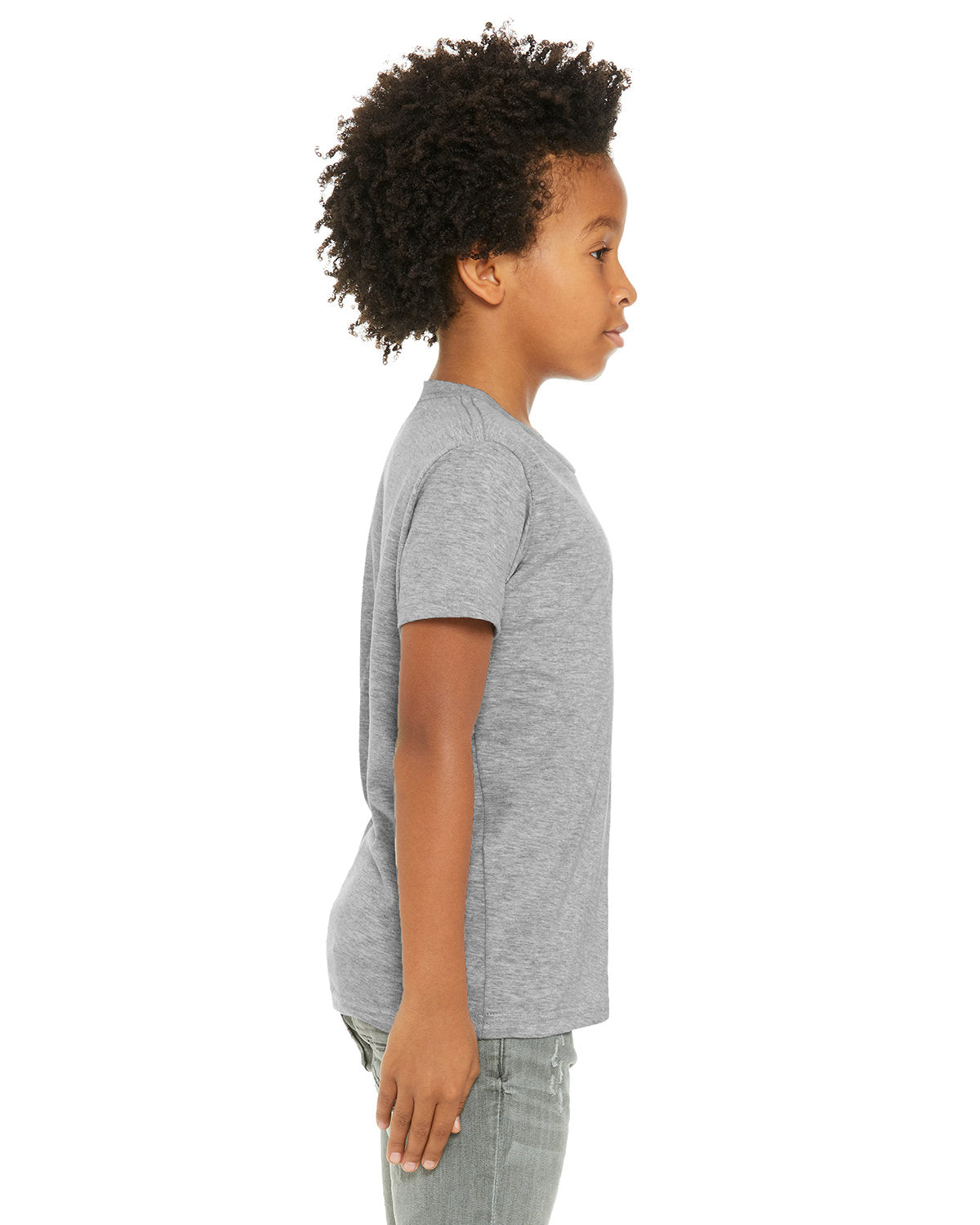 Bella + Canvas 3001YCV Youth CVC Jersey T-Shirt - Comfortable Cotton Blend Tee for Kids & Teens - Perfect for School, Sports & Everyday Wear