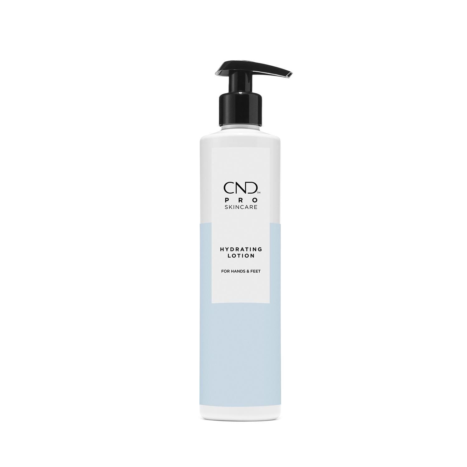 CND Pro Skincare Hydrating Lotion for Hands & Feet - 10.1 fl oz Moisturizing Cream - Dry Skin Care Treatment for Cracked Heels & Rough Hands - Perfect for Winter Care & Spa Treatments
