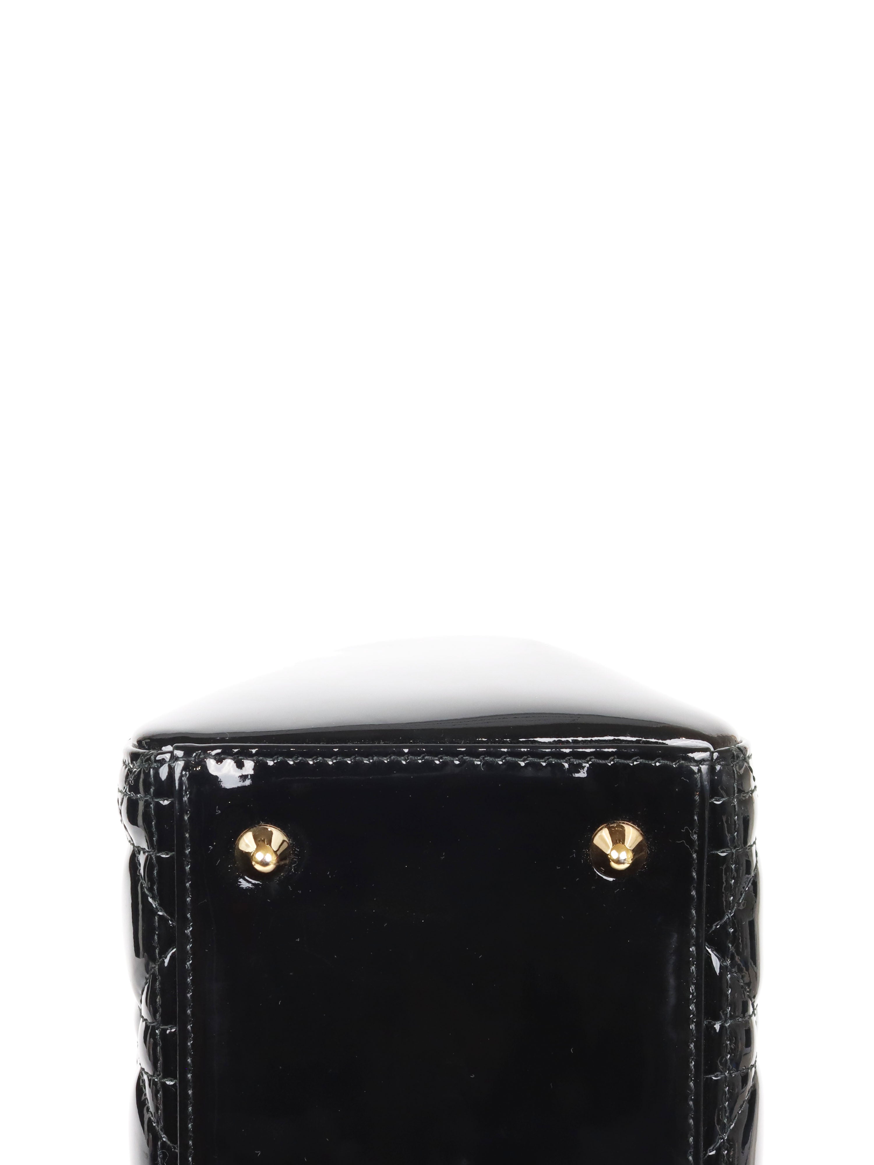 Dior Medium Black Lady Dior Handbag - Luxury Leather Shoulder Bag for Women | Perfect for Parties, Weddings & Evening Events