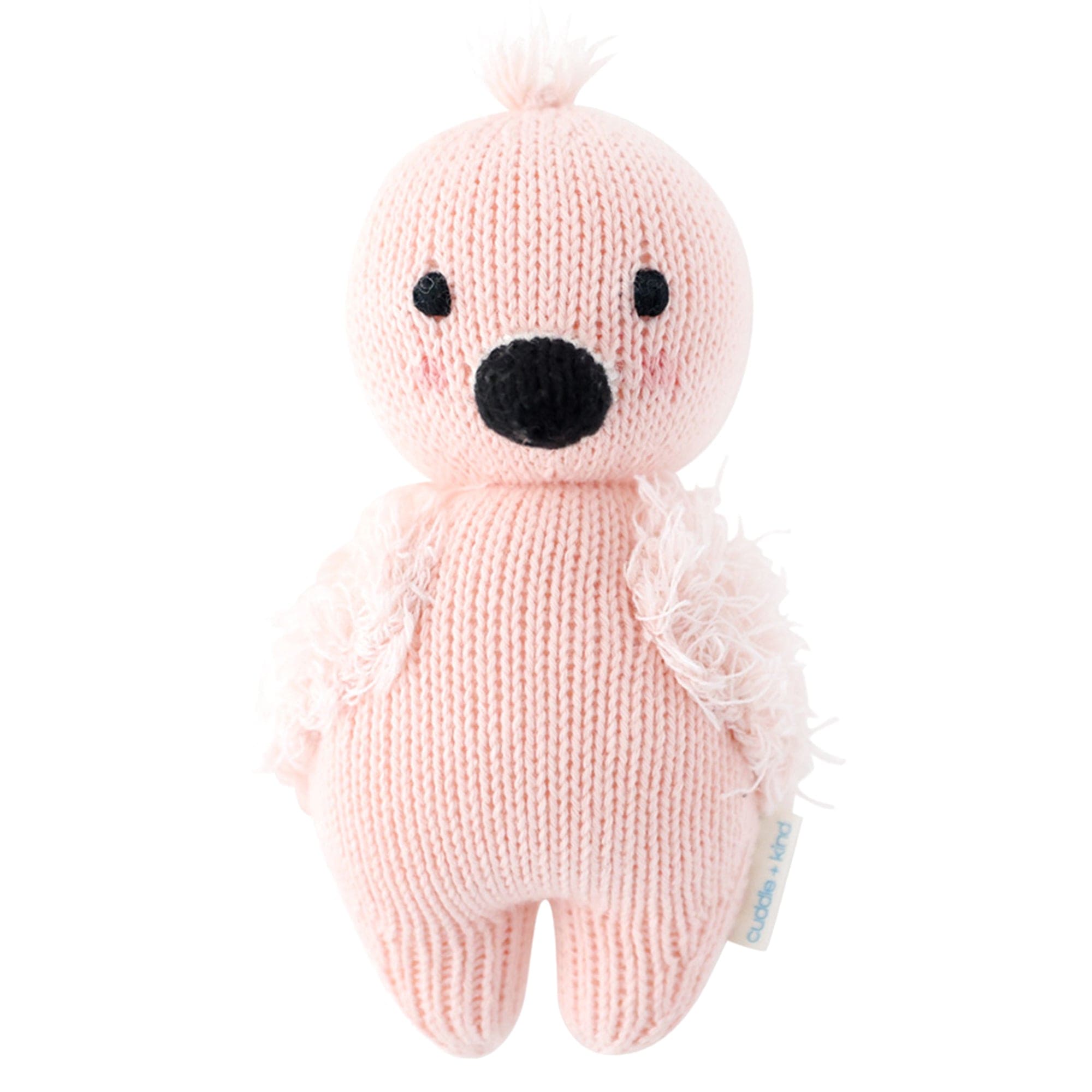 Cuddle+Kind Baby Flamingo Plush Toy - Soft & Huggable Stuffed Animal for Kids, Perfect for Cuddling, Gifts, and Nursery Decor | Ideal for Bedtime, Playtime, and Travel Comfort