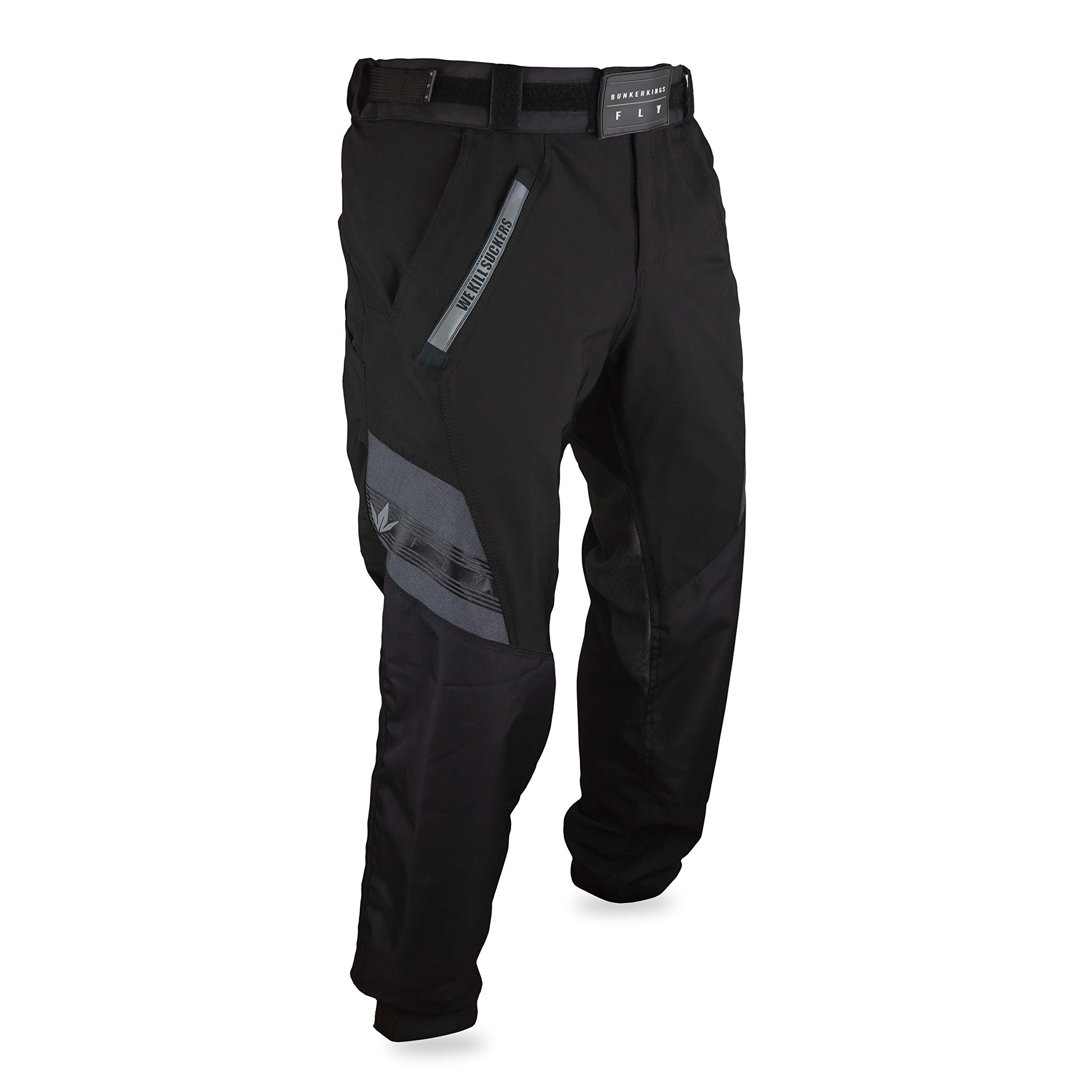 Bunker Kings Featherlite Fly Paintball Pants - Adjustable Velcro Waist & Ankle Cuffs for Ultimate Comfort | Lightweight & Durable for Tournament Play & Outdoor Sports