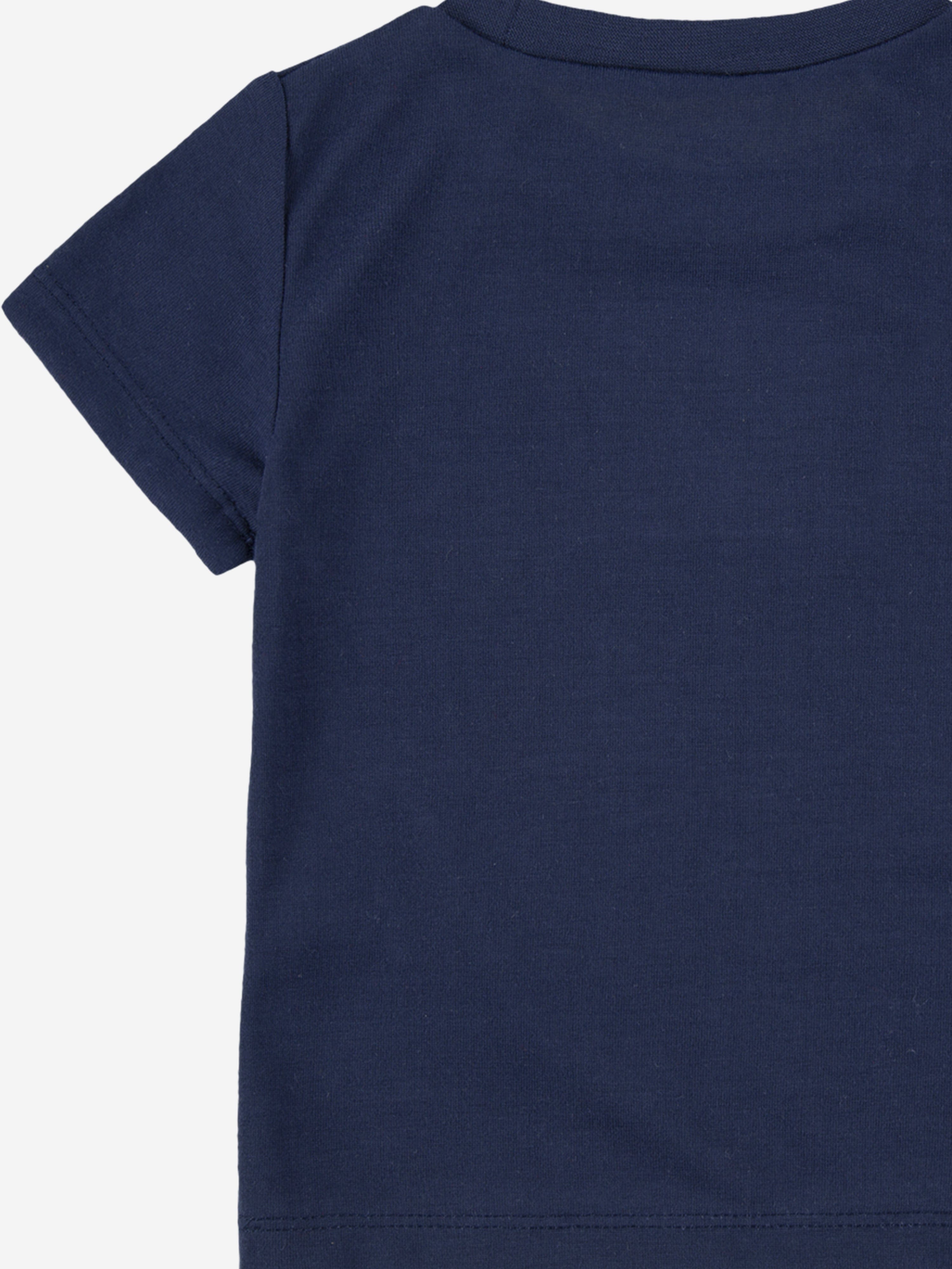 Baby Boys Futura T-Shirt in Navy Blue - Soft Cotton Short Sleeve Tee for Toddlers & Infants - Perfect for Playtime, Daycare & Family Outings