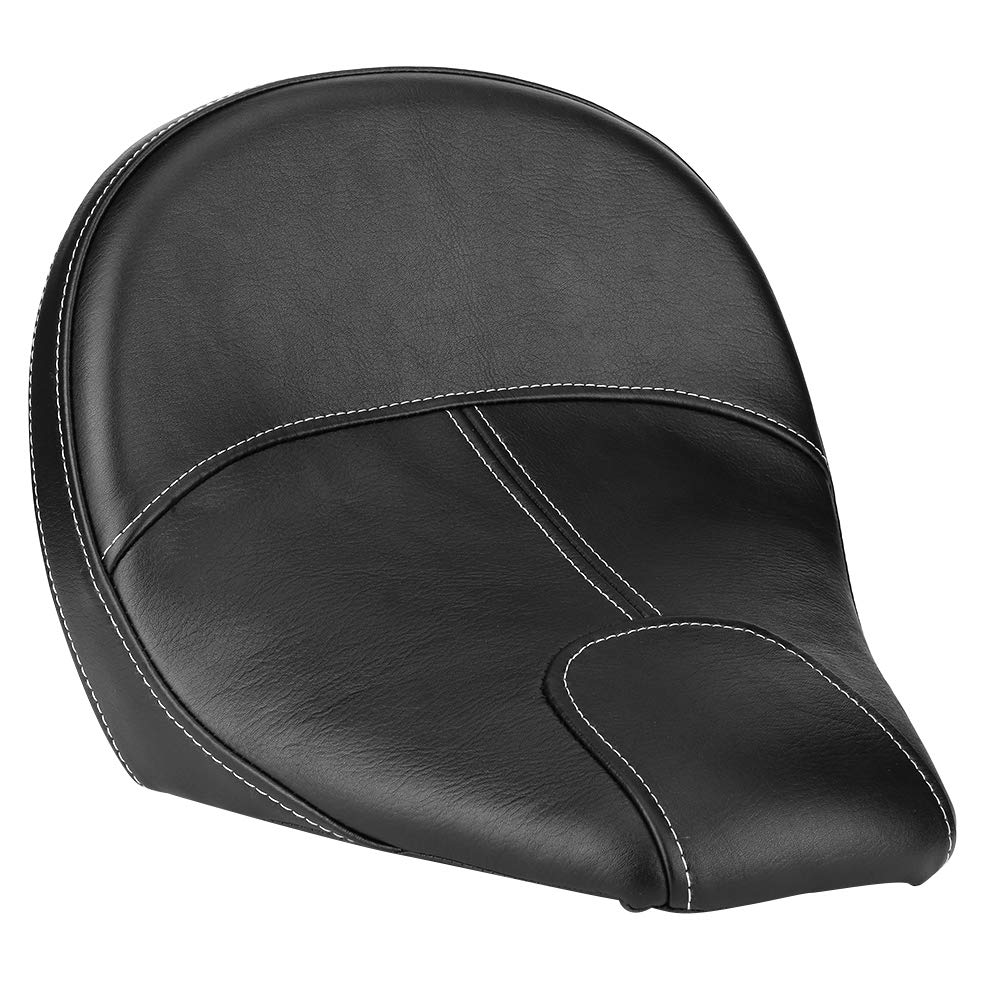 Premium Black Motorcycle Seat Cushion Pad - Universal Fit for Indian Scout 2015-2020 | Comfortable Saddle for Rider & Passenger | Easy Installation | Perfect for Long Rides, Commuting & Touring