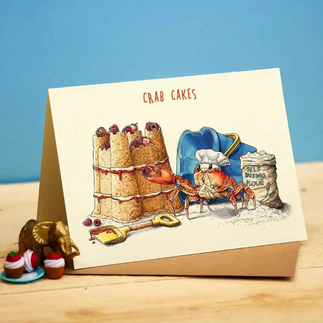 Bewilderbeest Card & Crab Cakes - Premium Collectible Card Game & Delicious Seafood Snacks | Perfect for Game Nights & Gourmet Dining