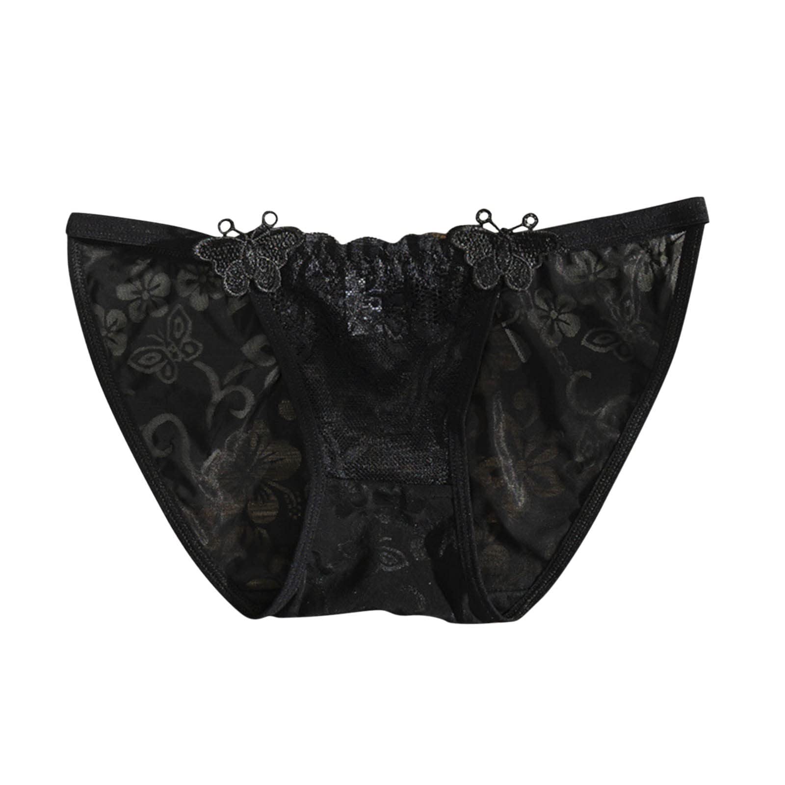 Sexy Black Lace Bubble Butt Underwear for Women - Comfortable Boyshort Panties for Everyday Wear & Date Night