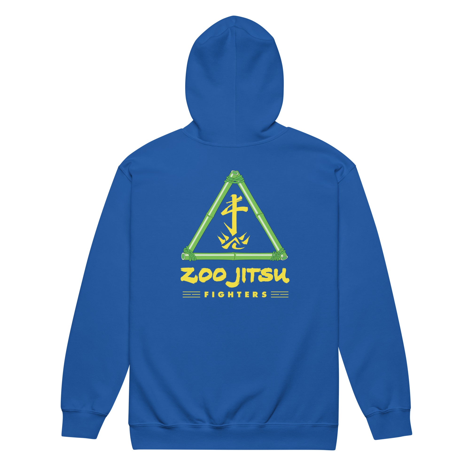 Zoo Jitsu Fighters Unisex Heavy Blend Zip Hoodie - Comfortable Pullover Sweatshirt for Men & Women | Perfect for Martial Arts Training, Gym Workouts & Casual Streetwear
