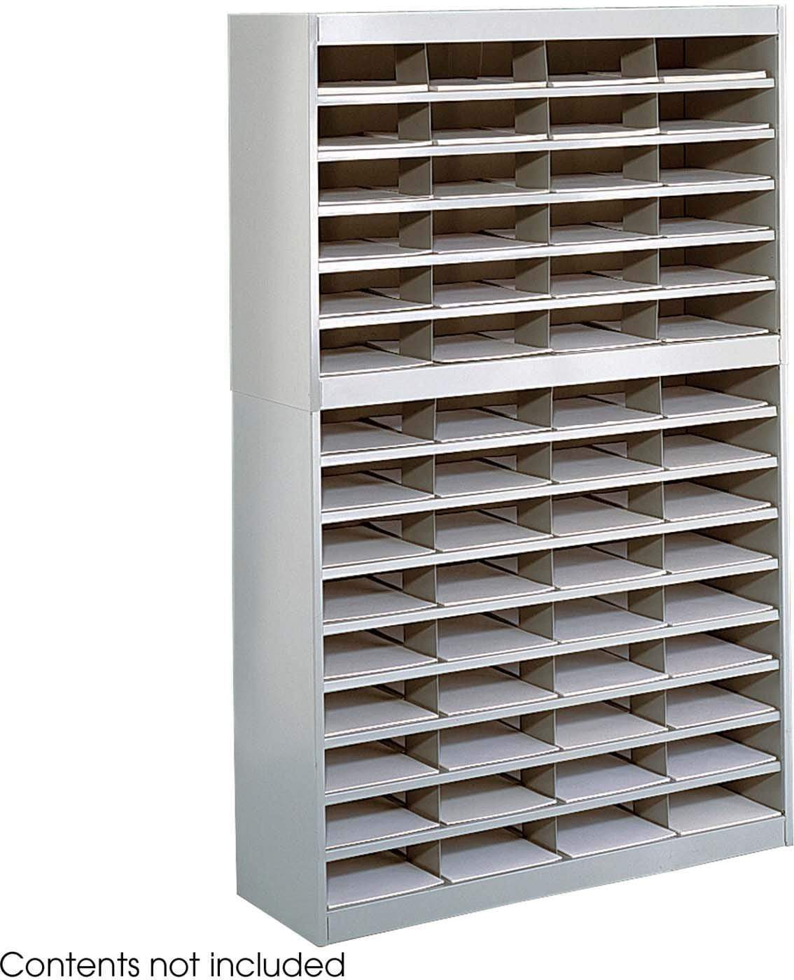 EZ Stor® Literature Organizer - 60 Letter Size File Folders with Dividers | Perfect for Office Documents, School Papers & Home Organization [9231]