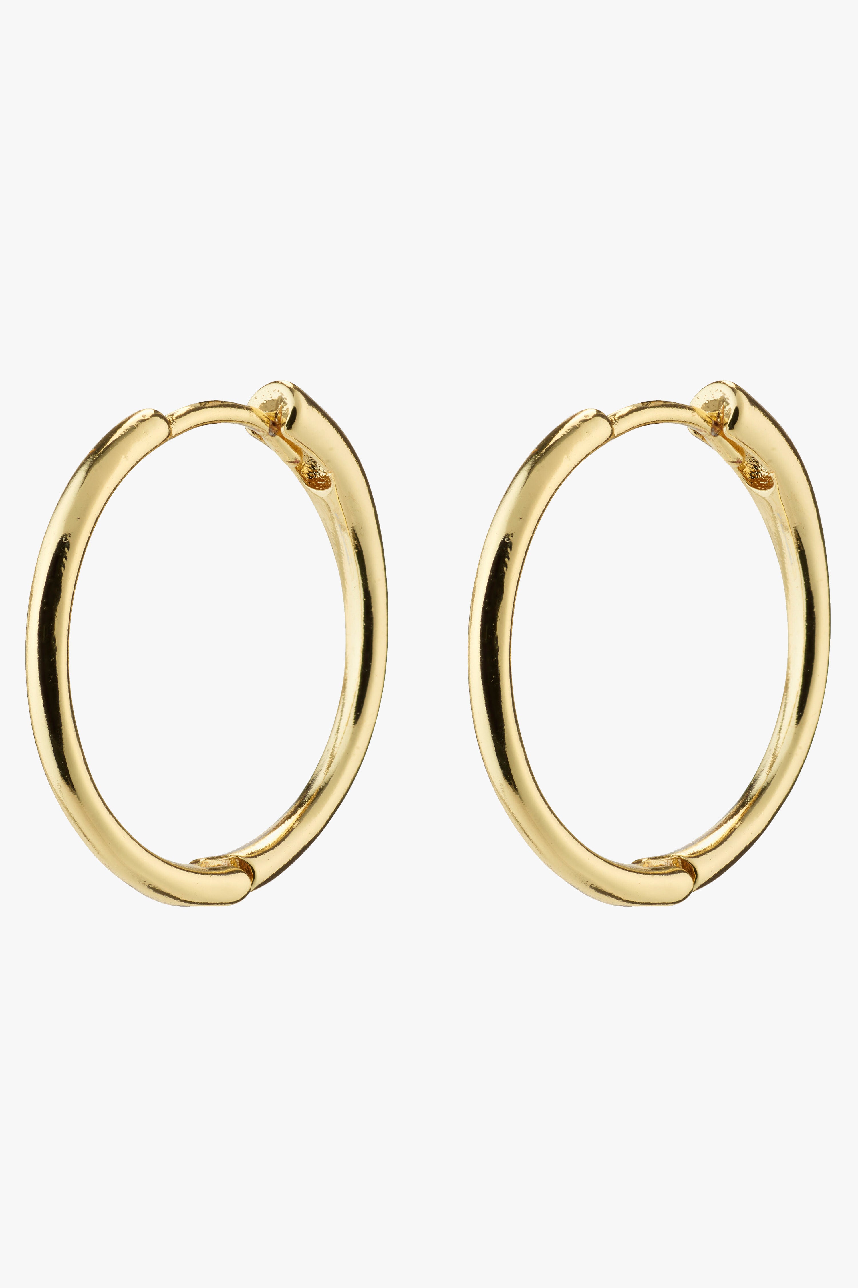 Eanna Maxi Hoops Recycled Gold Plated Earrings - Sustainable Fashion Jewelry for Women | Perfect for Parties, Weddings & Everyday Wear