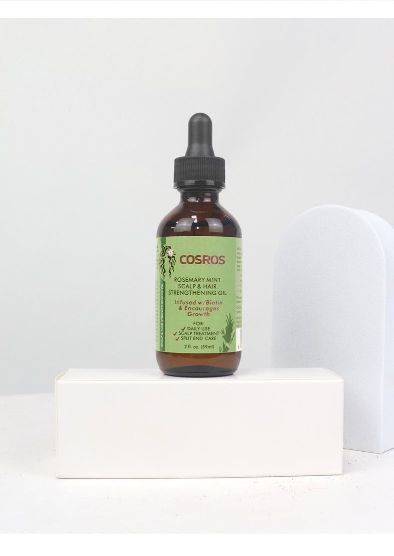 Premium Rosemary Essential Oil for Hair Care - Herbal Blend for Growth & Scalp Health - Perfect for Aromatherapy & DIY Hair Treatments