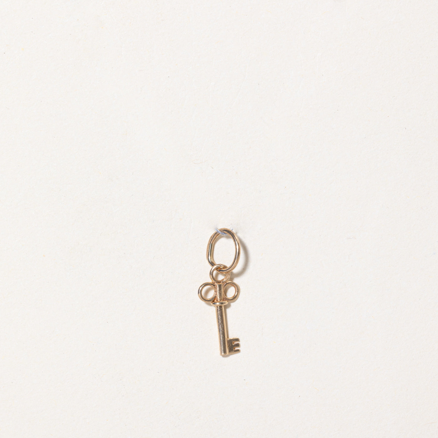 10K Yellow Gold Key Charm Pendant Necklace - Elegant Jewelry Gift for Women, Perfect for Birthdays, Anniversaries & Special Occasions