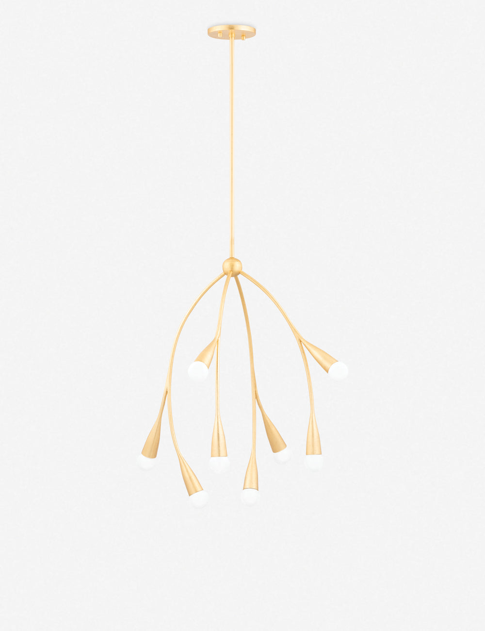 Eny Lee Parker x Mitzi Elsa Chandelier - Modern Crystal Ceiling Light Fixture for Dining Room, Bedroom, or Living Room Decor