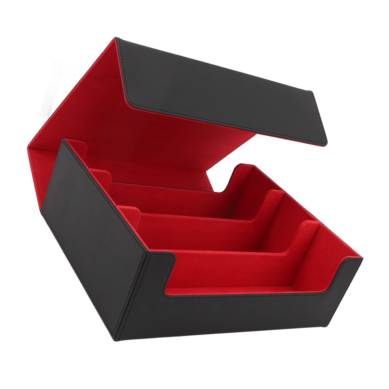 Large Capacity Magnetic Closure Portable Deck Box for Tarocchi Cards - Perfect for Card Storage, Travel & Game Nights