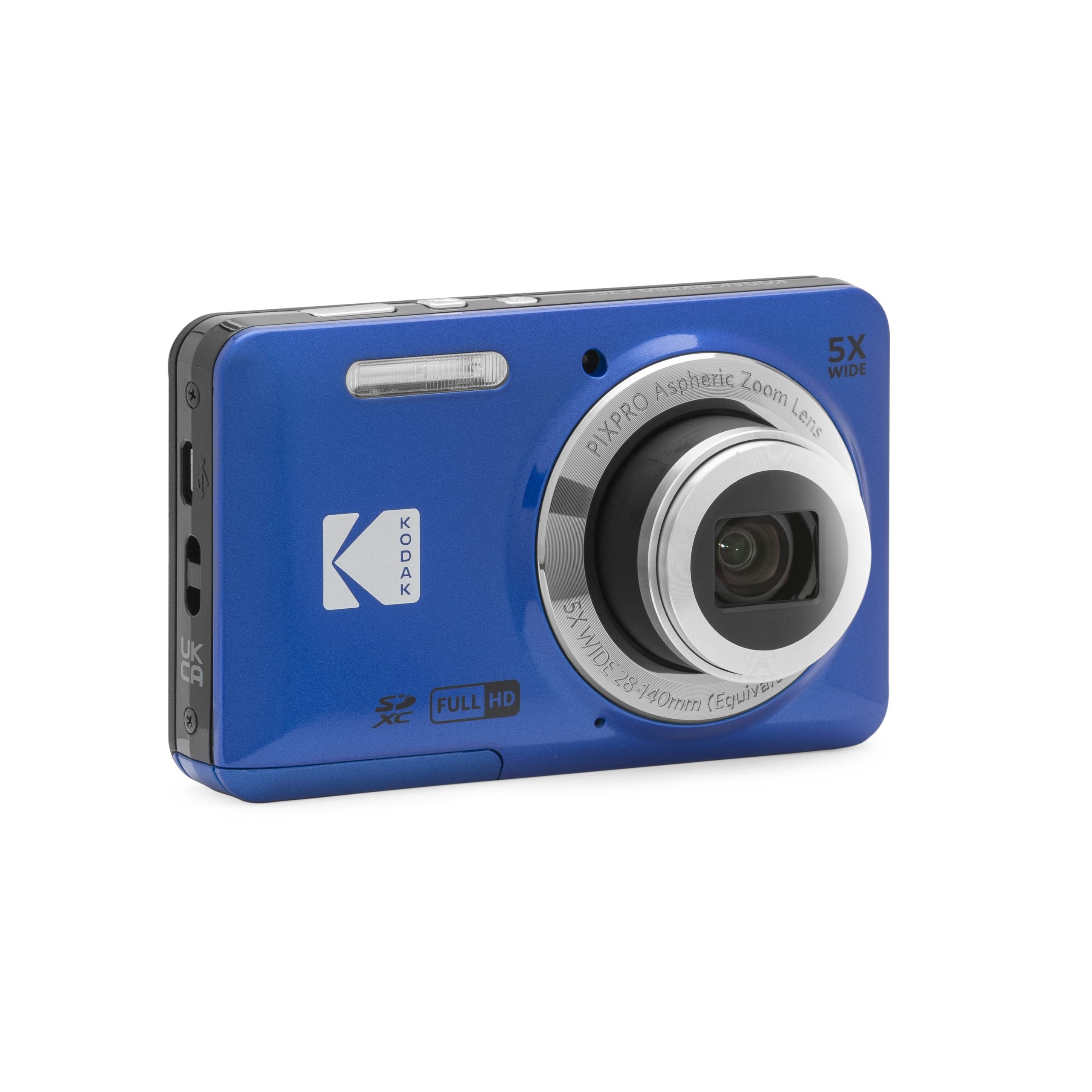 Kodak PIXPRO FZ55 Digital Camera - 16MP, 5X Optical Zoom, 1080p HD Video, 2.7