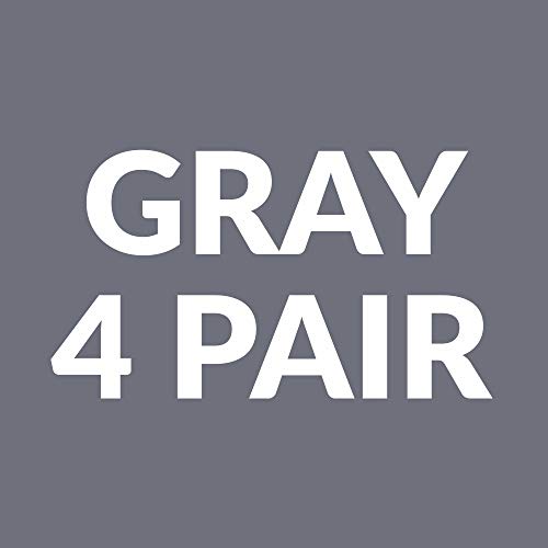Gray (4 Pairs)