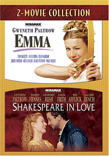 Emma & Shakespeare in Love DVD Set - Classic Romantic Movies Collection | Perfect for Movie Nights, Gifts & Home Entertainment