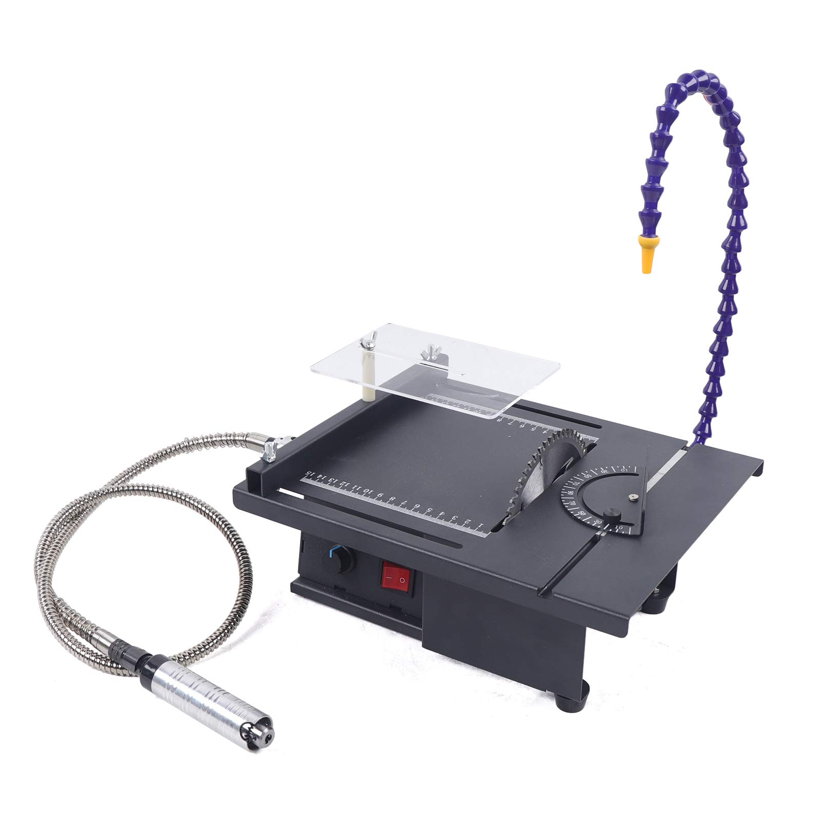 TBVECHI 7-Speed Adjustable Jewelry Polishing Machine for Gemstone, Jade, Cutting, Carving & Milling - 110V Electric Tool - Perfect for Jewelry Making, Lapidary & DIY Craft Projects