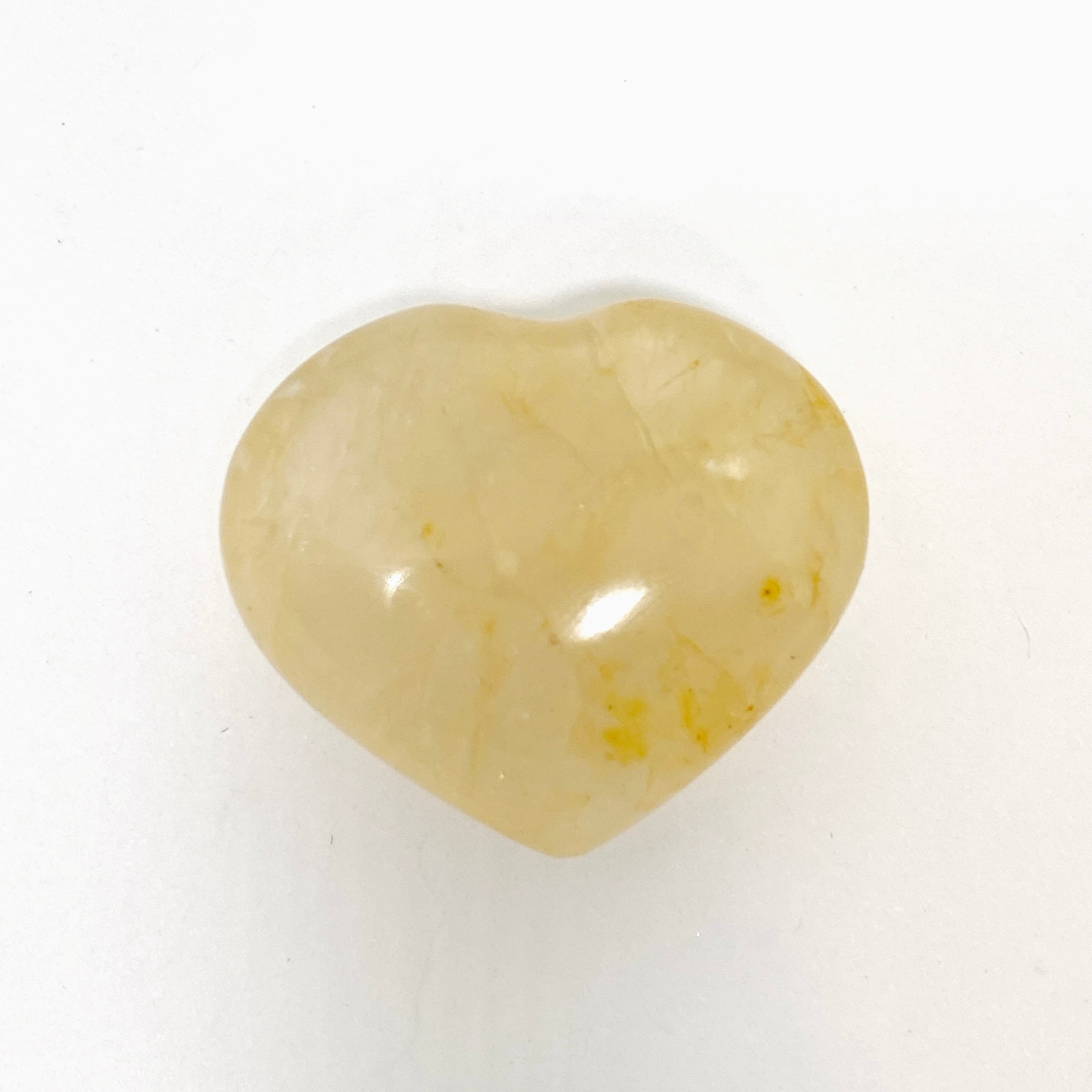 Golden Healer Heart GHH 02 - Natural Crystal Pendant Necklace for Chakra Healing, Energy Balance & Spiritual Protection | Perfect for Meditation, Yoga & Reiki Sessions