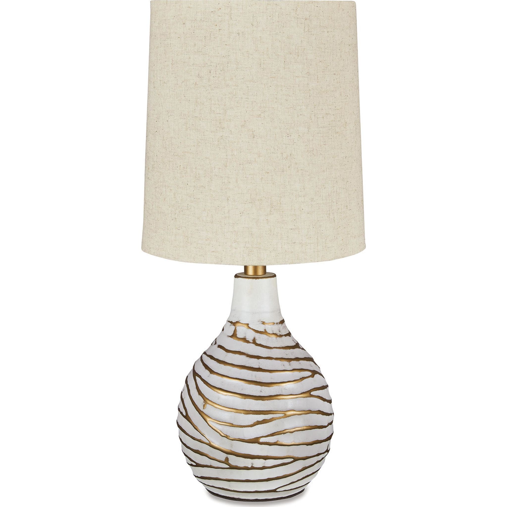 Aleela Modern Table Lamp - 21.5 Inch Height, LED Bedside Lamp with USB Port, Adjustable Brightness for Living Room, Bedroom & Office (Warm White Light) - Perfect for Reading, Working & Relaxing