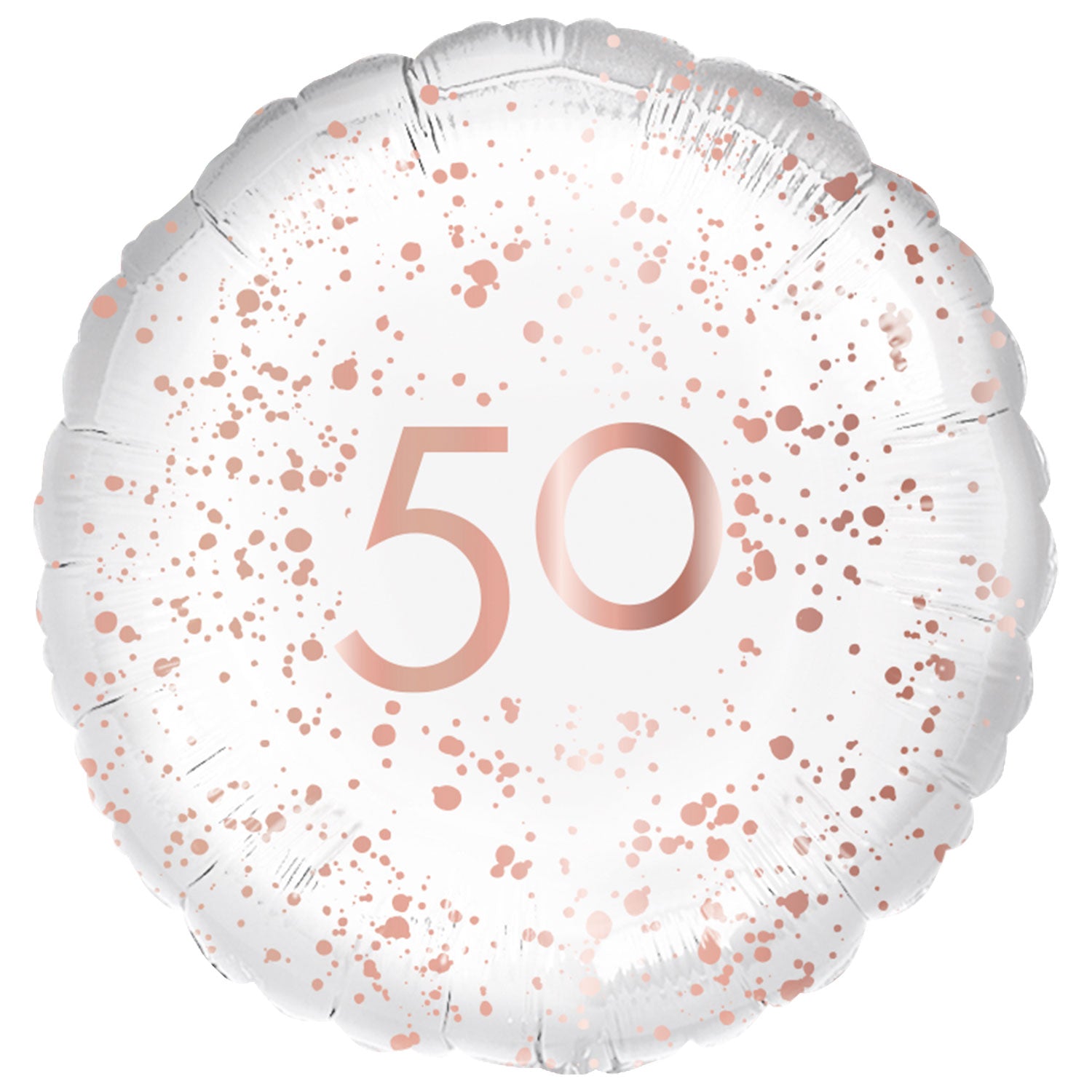 45cm Standard Rose Gold 50 Balloons for Birthday Party Decorations, Wedding, Anniversary, Baby Shower & Special Events