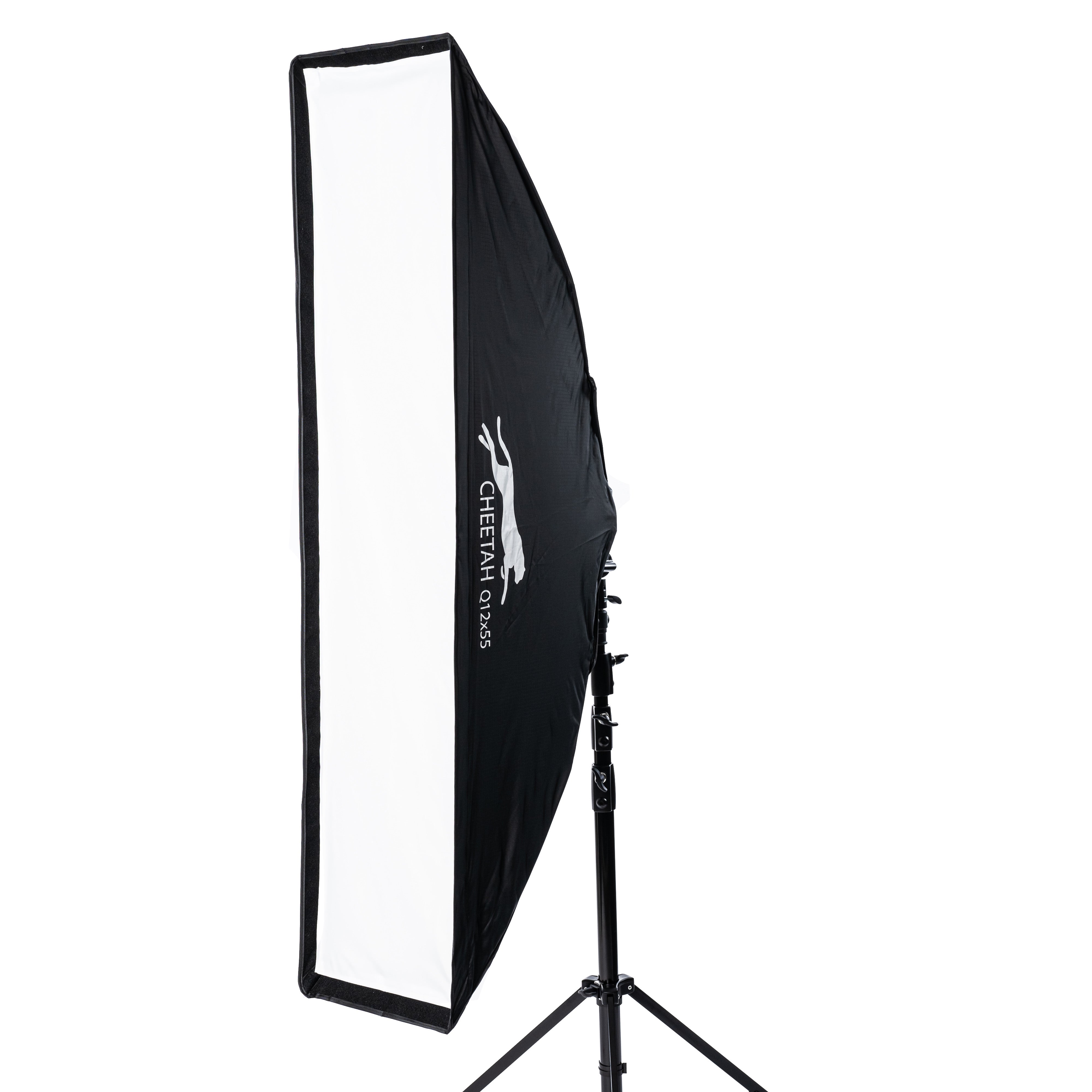 Cheetah Stand 12x55 Strip Softbox - Professional Photography Lighting Kit for Studio & Portrait Shoots | Perfect for Product, Fashion, and YouTube Video Lighting